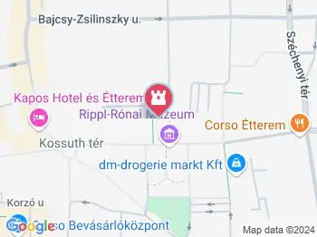 Napkerék Kaposvár a térképen