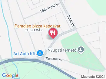 Tóth Sütőipari Kft. Pékség Kaposvár a térképen