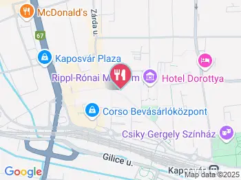 Trattoria La Prima Kaposvár a térképen