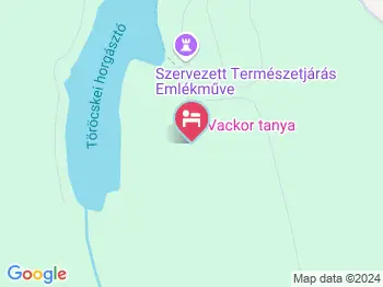 Vackor tanya Kaposvár a térképen