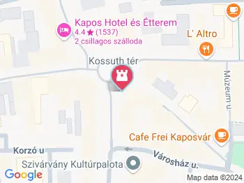 Városháza Kaposvár a térképen