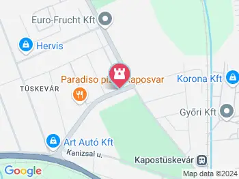 Vasúti Emlékmúzeum Kaposvár a térképen