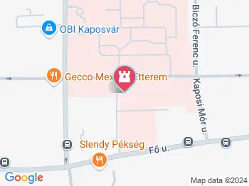 Vaszary Okospark Kaposvár a térképen