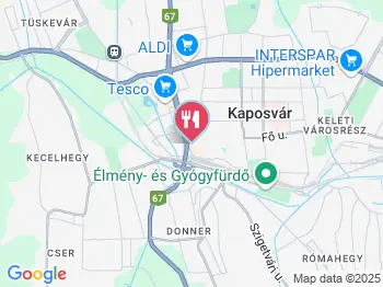 La Pergola Étterem & Pizzéria Kaposvár a térképen