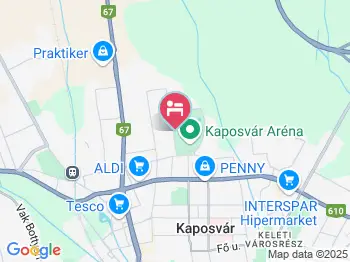 Wellness Panzió Kaposvár a térképen