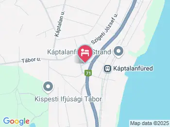 Sirály Apartmanház Káptalanfüred a térképen