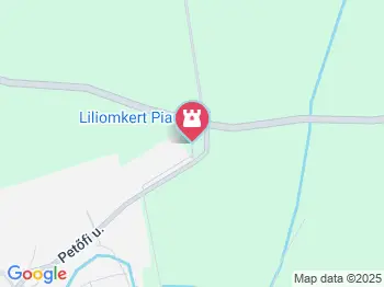 Káptalantóti Liliomkert Káptalantóti a térképen