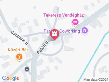 Szent Márton püspök-templom Káptalantóti a térképen