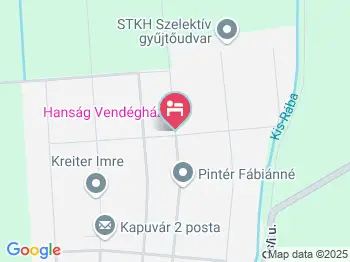 Hanság Vendégház Kapuvár a térképen