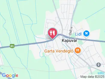 Ivik Vendéglő Kapuvár a térképen