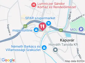 Peresztegi Pékség Mintaboltja Kapuvár a térképen