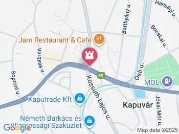 Soproni Múzeum - Rábaközi Muzeális Gyűjtemény Kapuvár a térképen