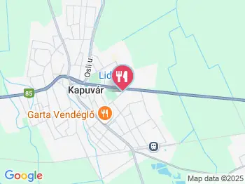 Szent Kristóf Panzió & Étterem Kapuvár a térképen