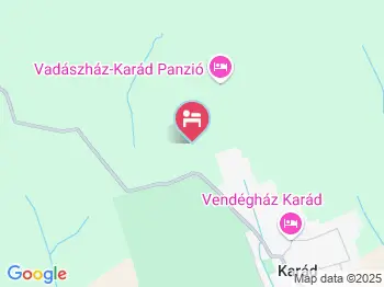 Vadászház Fogadó Karád a térképen