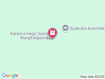 Karancs-hegyi Szent Margit-kápolna Karancslapujtő a térképen