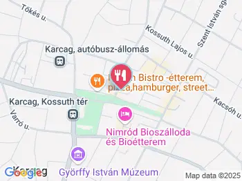 Encsi Cukrászda  Karcag a térképen