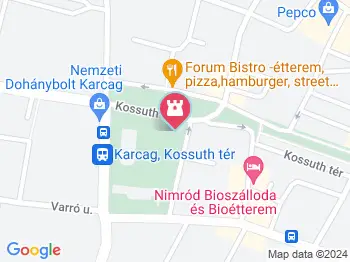 II. világháborús emlékmű Karcag a térképen