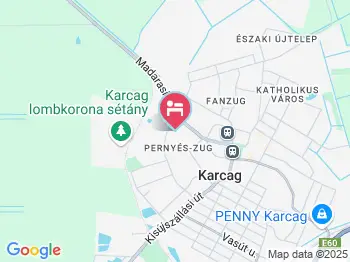 Judit Vendégház Karcag a térképen