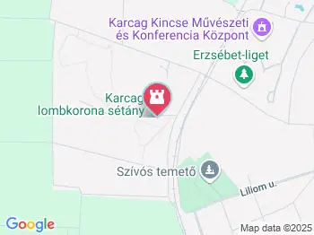 Karcagi Parkerdő és Lombkorona sétány Karcag a térképen