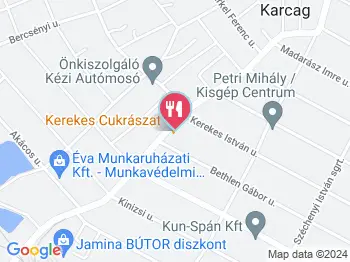 Kerekes Cukrászat Karcag a térképen