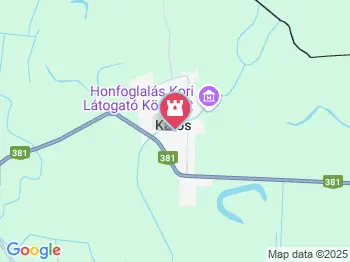 Honfoglalás Kori Látogatóközpont Karos a térképen