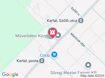 Kartali Könyvtár Kartal a térképen