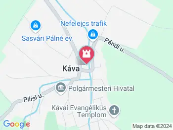 II. világháborús emlékmű Káva a térképen