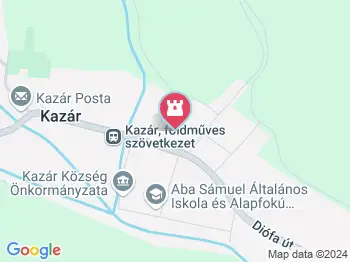 Vasaló és Öntvény Múzeum Kazár a térképen