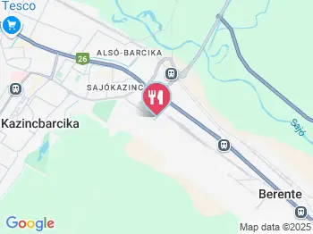 IKON Bar & Restaurant Kazincbarcika a térképen