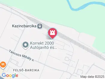 Vasúttörténeti Kiállítóterem Kazincbarcika a térképen