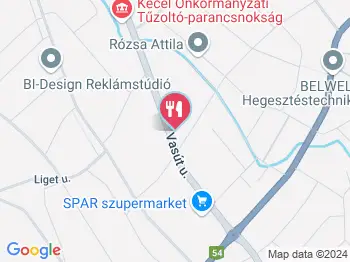 Europa Pékség Kecel a térképen