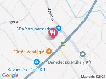 Meky Büfé Kecel a térképen