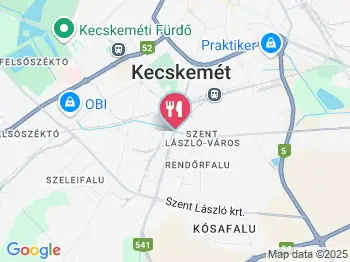 Agroker Büfé Kecskemét a térképen