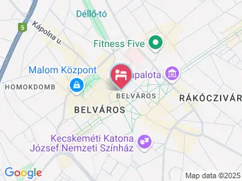 Aranyhomok Business & Wellness Hotel Kecskemét a térképen