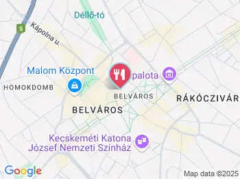 Aranyhomok Kávézó és Gyorsétterem Kecskemét a térképen