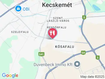 Bajor Étterem és Vendégház Kecskemét a térképen