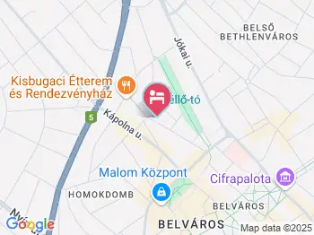 Barokk Antik Panzió Kecskemét a térképen