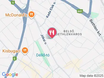 Bazsalikomos kert Kecskemét a térképen