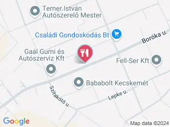 Bendegúz Eszpresszó Kecskemét a térképen