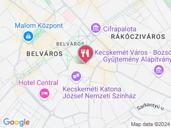 Beszélő Köntös Kecskemét a térképen