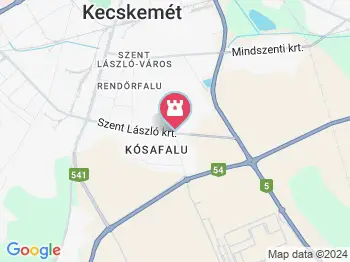 BirizdoKart Kecskemét a térképen