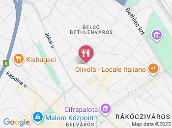 Bor és Garnéla Kecskemét a térképen