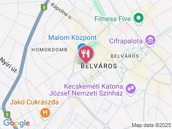 Cafe Frei - Malom Központ Kecskemét a térképen