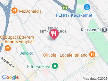 Cézár Étterem Kecskemét a térképen