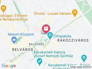 Cifrapalota Kecskemét a térképen