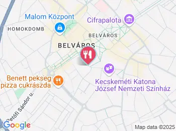 Dallas Söröző Kecskemét a térképen