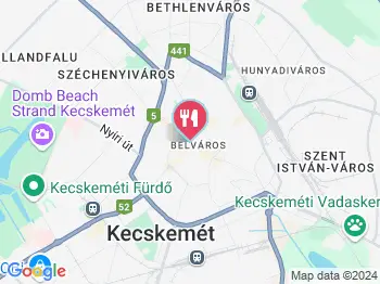 Delicatesse Eszpresszó Kecskemét a térképen