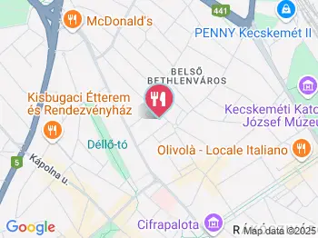 Dr. Lecsó Bistro Kecskemét a térképen