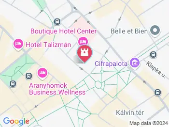 Evangélikus templom Kecskemét a térképen