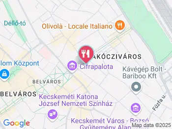 Félegyházi Pékség 4. sz. mintabolt Kecskemét a térképen